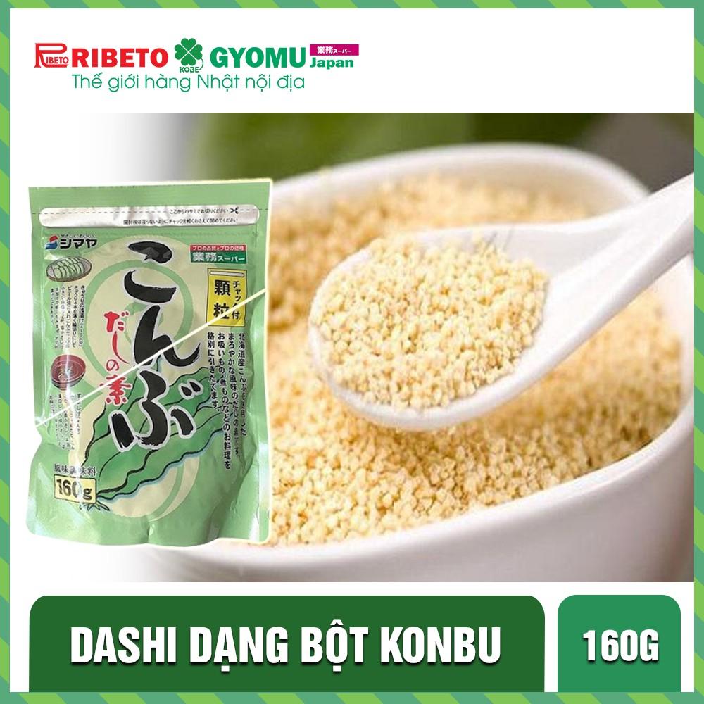 Dashi dạng bột konbu 160g , Hàng nội địa Nhật Bản