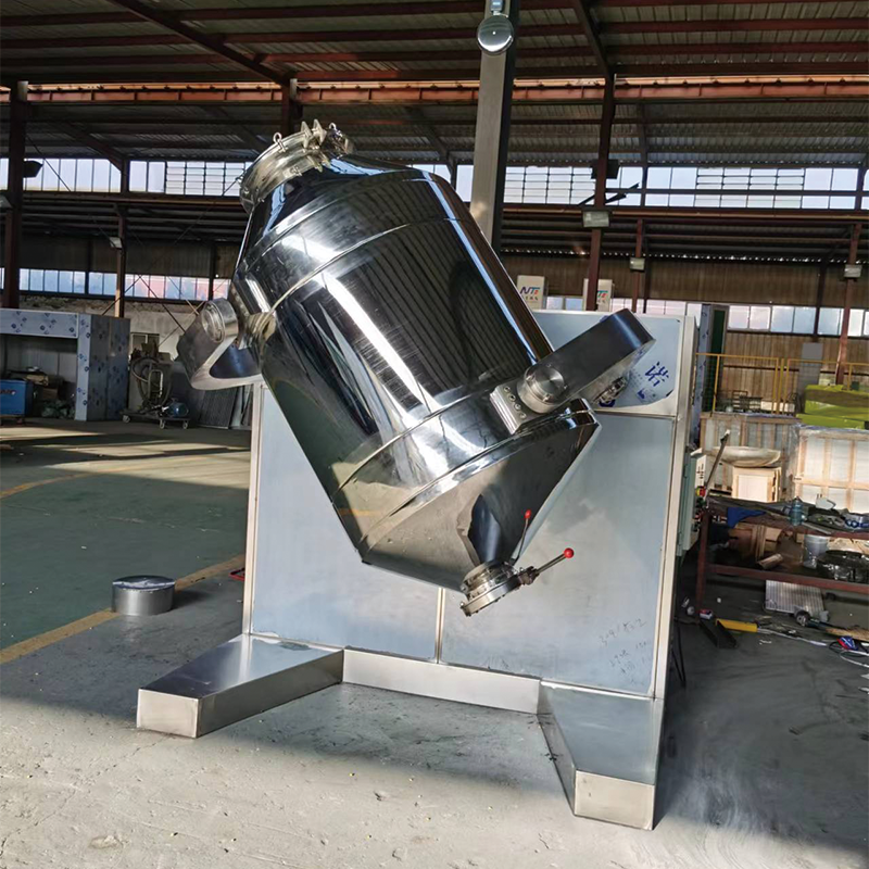 Cất cánh Máy trộn chuyển động 3D Máy trộn 3 chiều Khả năng lớn Thép không gỉ mixer