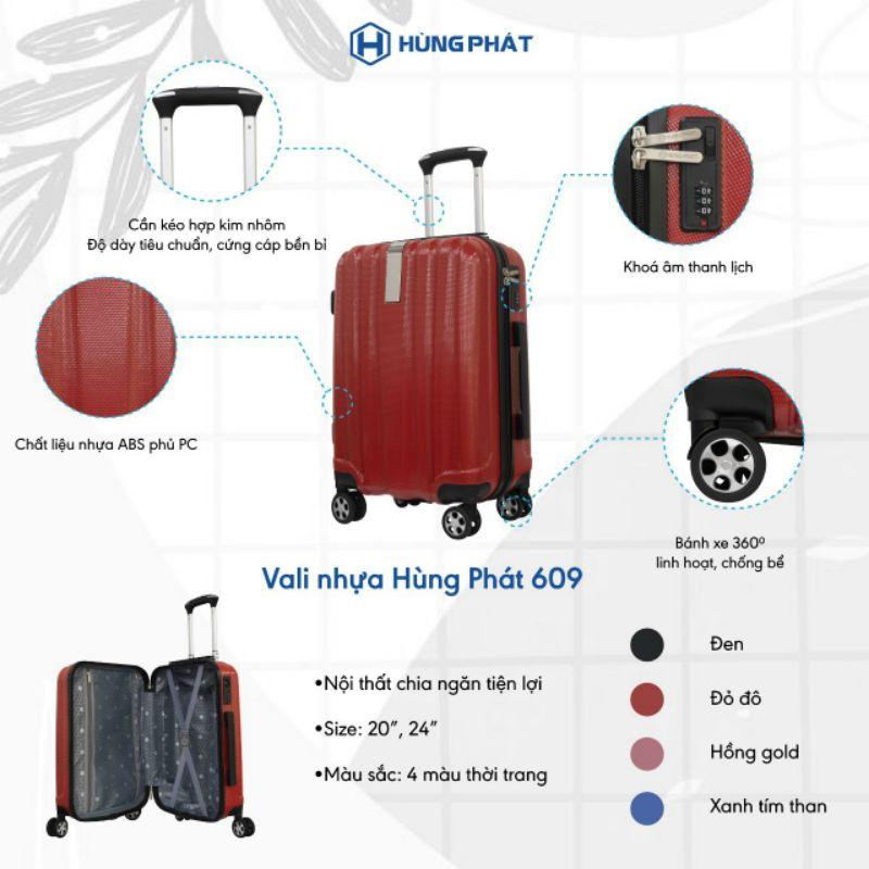 Vali nhựa PP BAO BỂ ( Vali Hùng Phát bền bỉ,chất lượng,chống bể chống xước siêu tốt