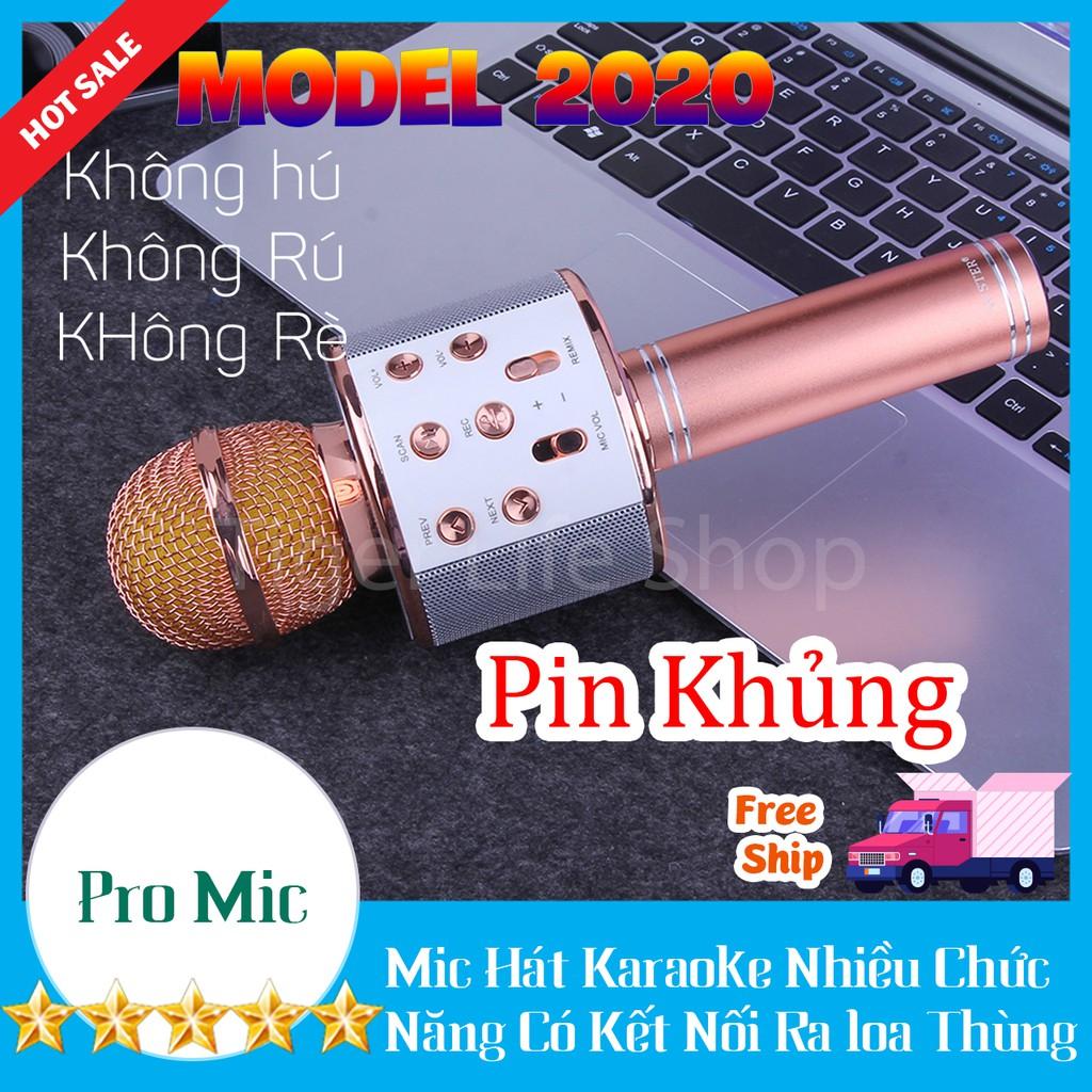 Mic Karaoke Ds 868 - 858 Kết Đa Chức năng Kết nối TV, MTB,ĐT,.....kiêm loa bluetooth- kết nối Ra Loa thùng 2021