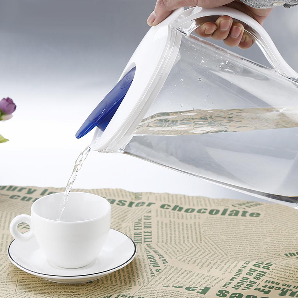 Plastic Jug Pitcher with Lid Water Jug for Cold Water Beverage Juice 2.1L