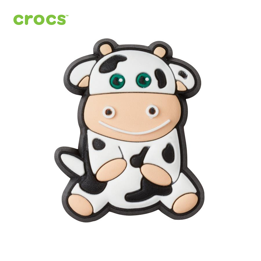 Sticker nhựa jibbitz unisex Crocs Cow 1 Pcs - 10010299