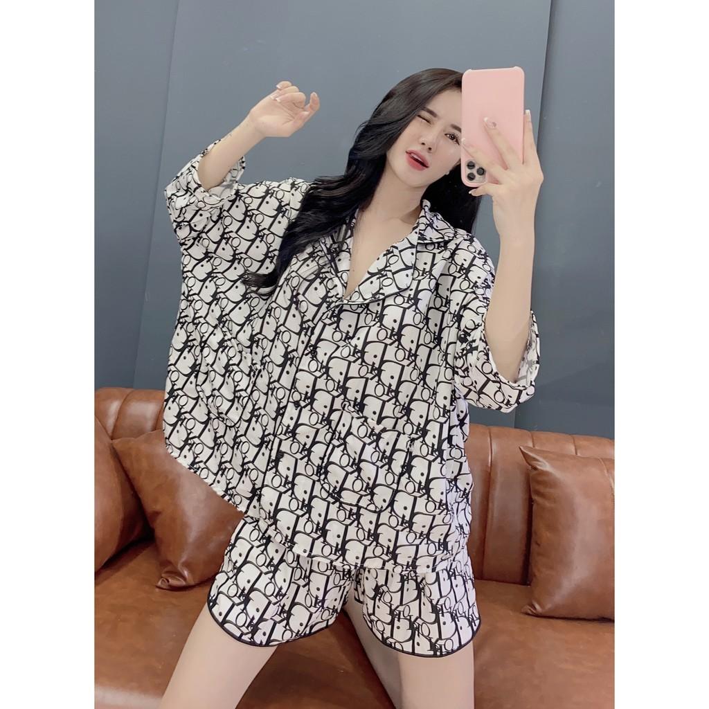 Đồ ngủ xinh xinh cao cấp Bộ ngủ quần ngắn tay ngắn ( chat với shop để được tư vấn)