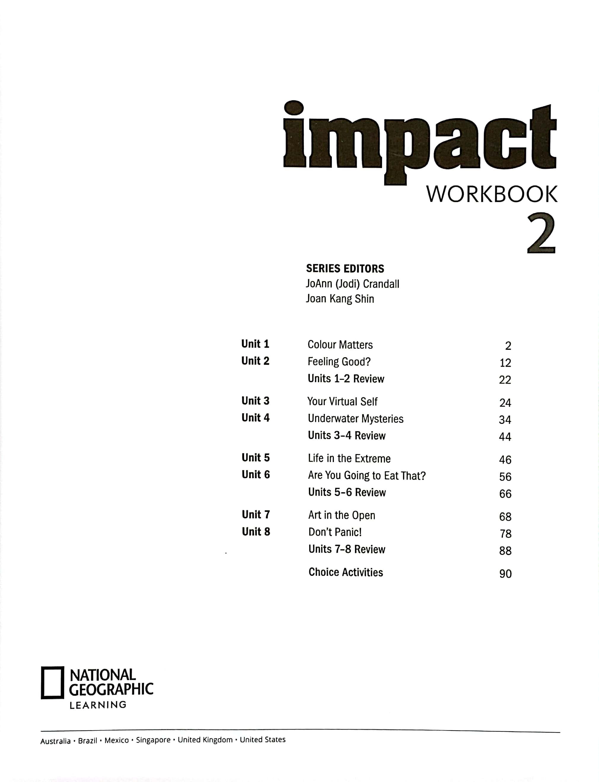 Impact British English 2: Workbook