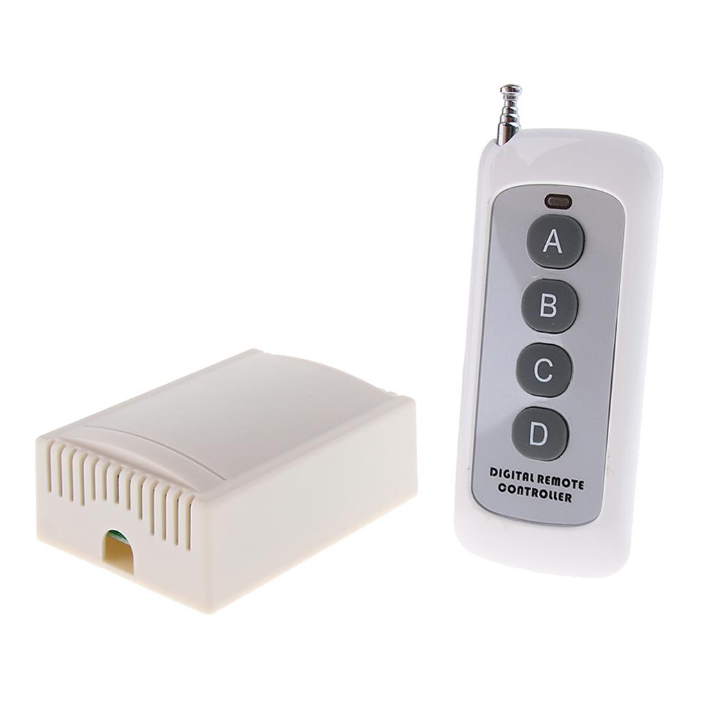 DC12V 4CH WiFI Wireless Remote Controller Smart Switch 433MHz For LED/ Motor