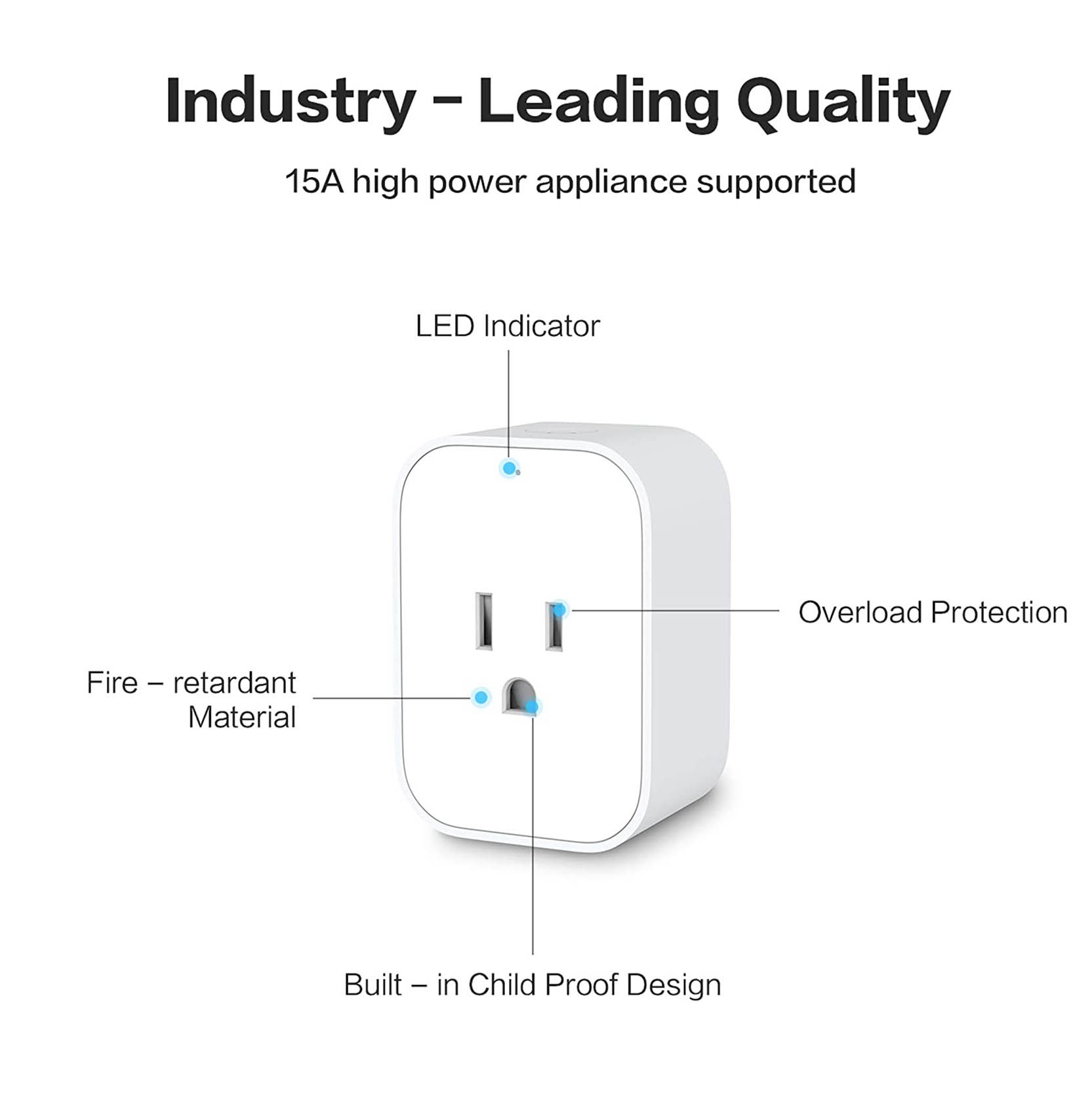 Ổ cắm điện thông minh tiêu chuẩn Mỹ Aqara Smart Plug (US) ZNCZ12LM