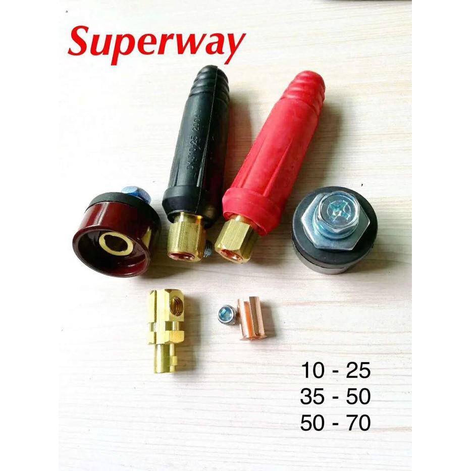 Giắc đực phi 35*50 - linh kiện máy hàn - combo 10