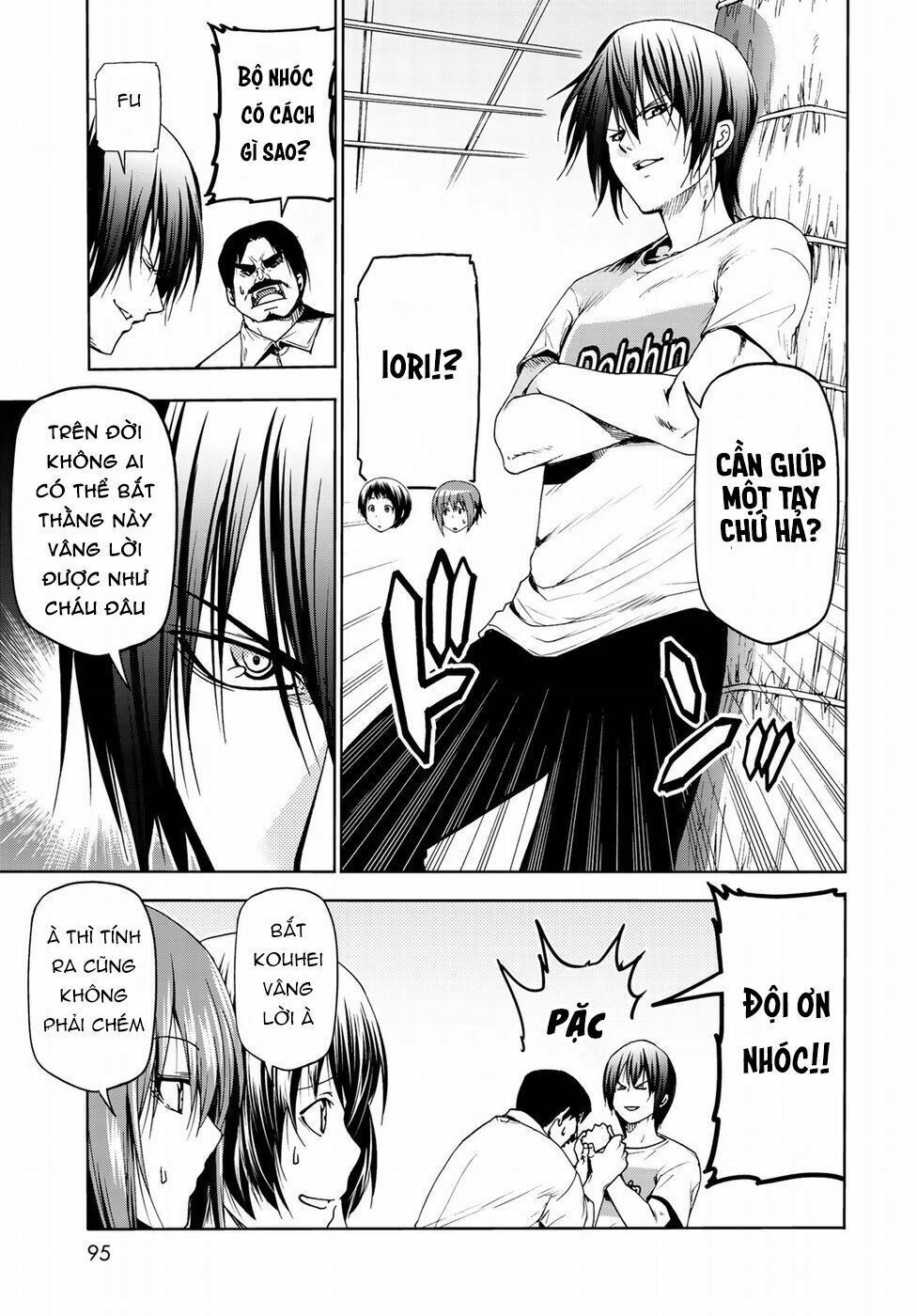 cô gái thích lặn - grand blue chapter 53 11