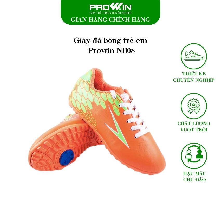 Giày đá bóng sân cỏ nhân tạo trẻ em Prowin NB08