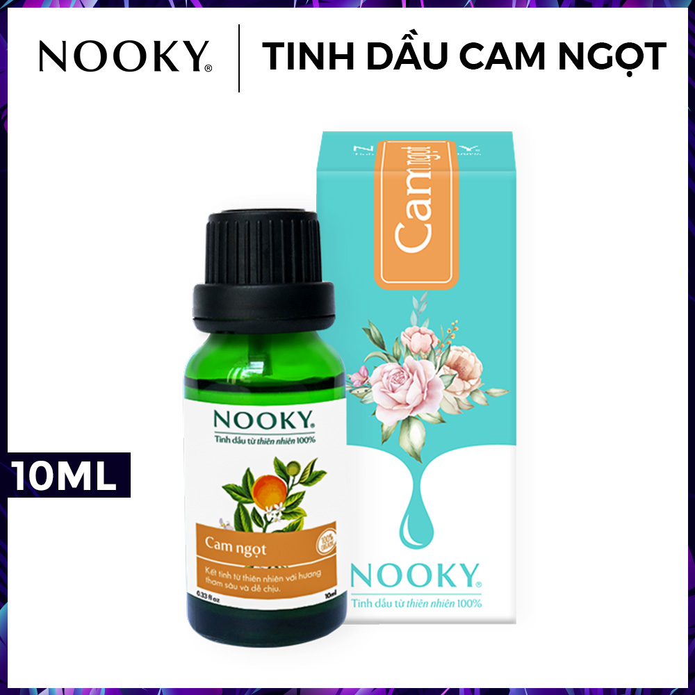 [10ml] Tinh dầu Cam ngọt NOOKY 100% Thiên Nhiên - TORO FARM