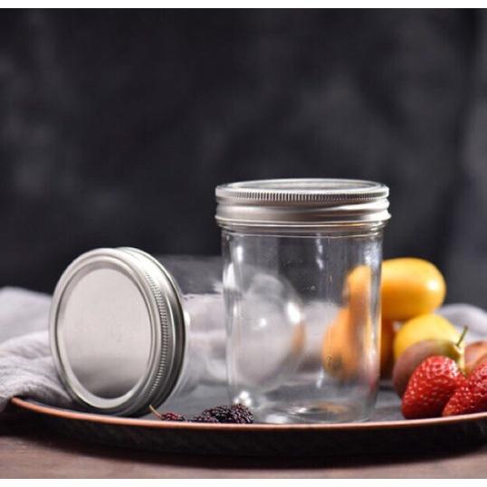 SET 6 HŨ THỦY TINH NẮP XOÁY ĐỰNG THỰC PHẨM 200ML