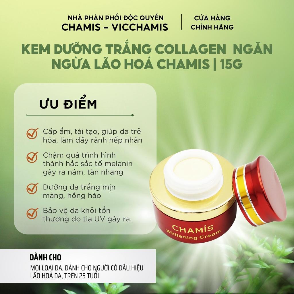 Kem dưỡng trắng ngừa lão hóa da CHAMIS
