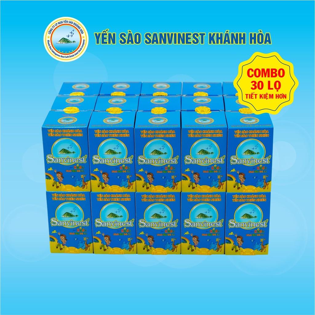 [Combo 30 lọ] Nước Yến sào Sanvinest Khánh Hòa dành cho trẻ em đóng lọ 62ml - 2011