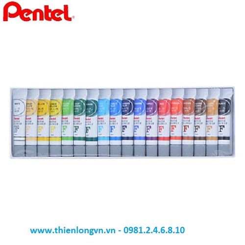 Hộp 18 Màu nước Pentel WFRS-18