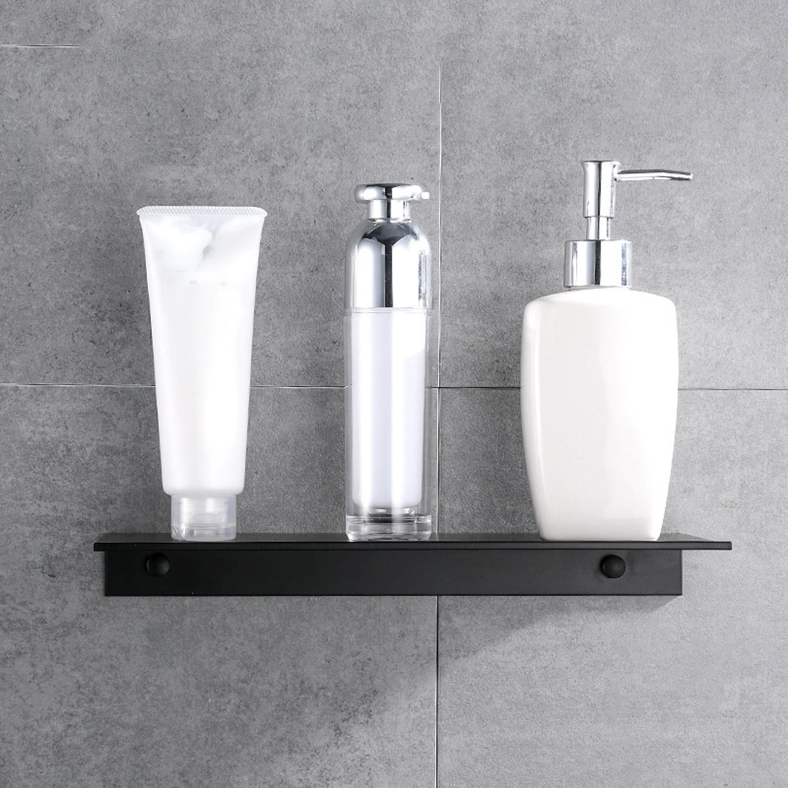 Floating Wall Shelves Storage Wall Rack Cosmetic Organizer for Bathroom  Table