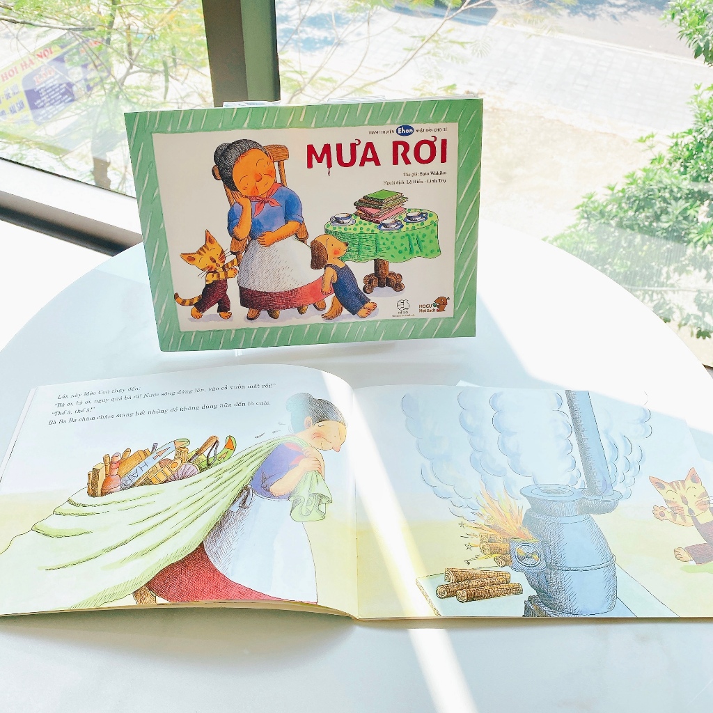 Truyện Tranh Ehon - Mưa rơi