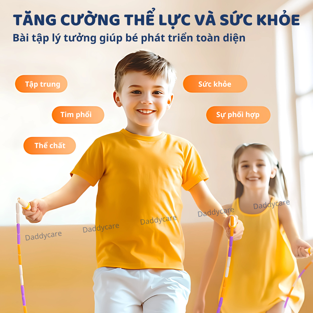 Dây nhảy thể dục vận động cho bé Mideer Soft Beaded Jump Rope