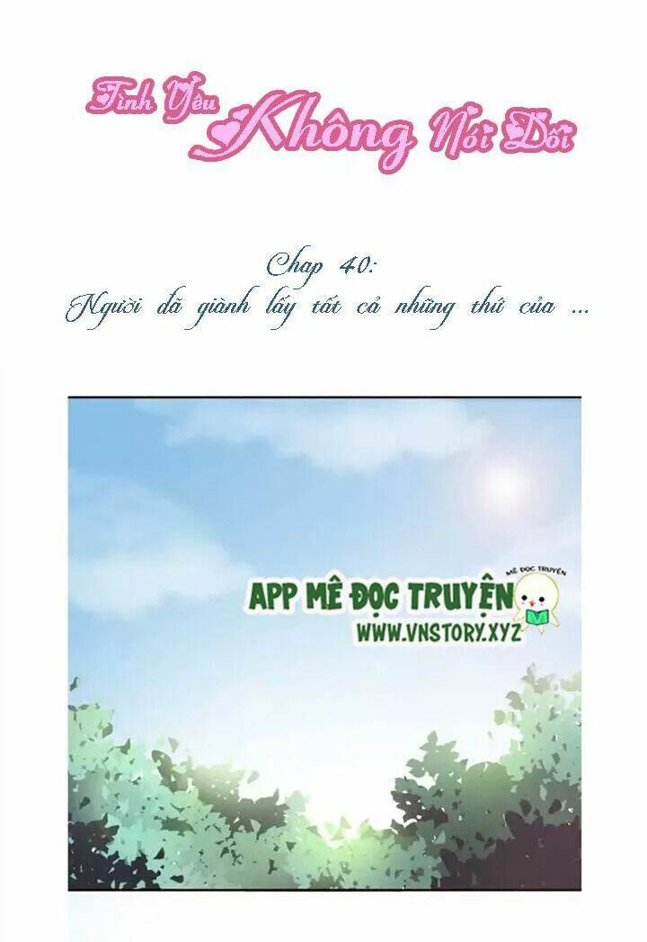 tình yêu không nói dối chapter 40 1