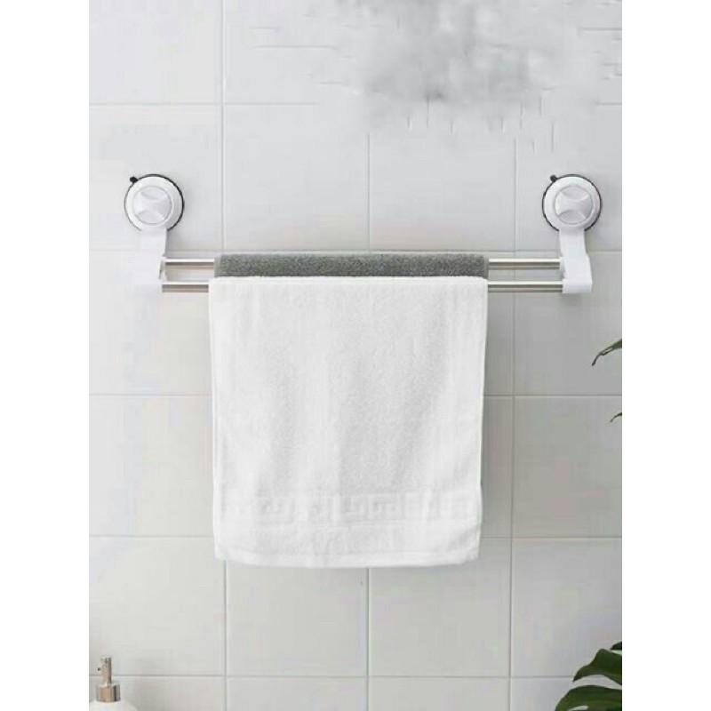 Kệ hít cheo khăn nhà tắm dính cường lực siêu chắc cao cấp 059