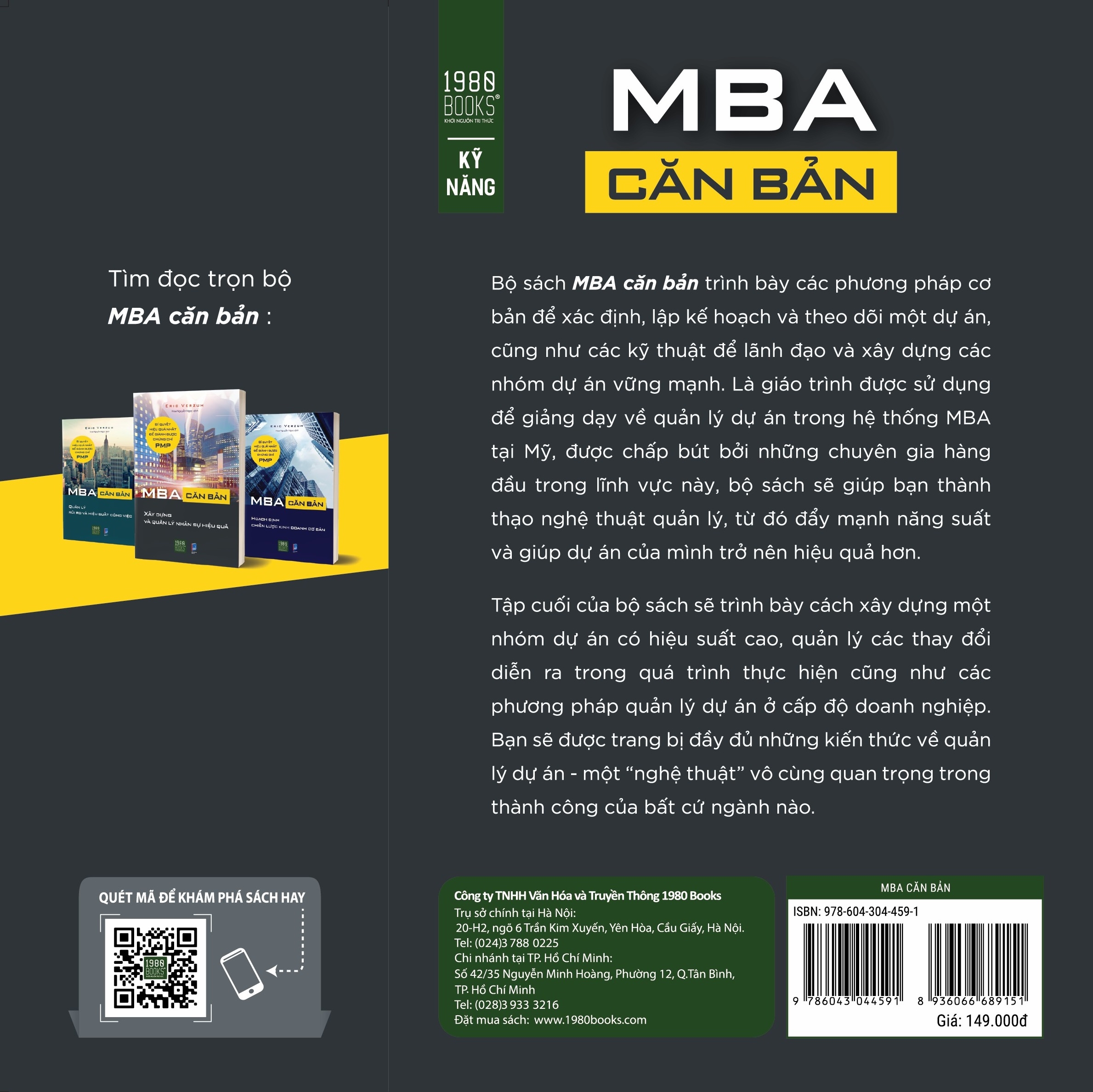 Sách - MBA Căn bản 3 Xây dựng và quản lý nhân sự hiệu quả - Eric Verzuh