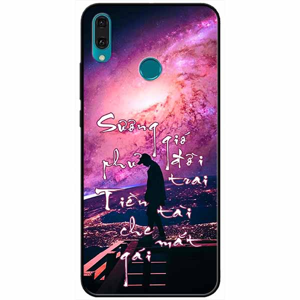 Ốp lưng dành cho Huawei Y9 2019 mẫu Sương Gió Phủ Đời Trai