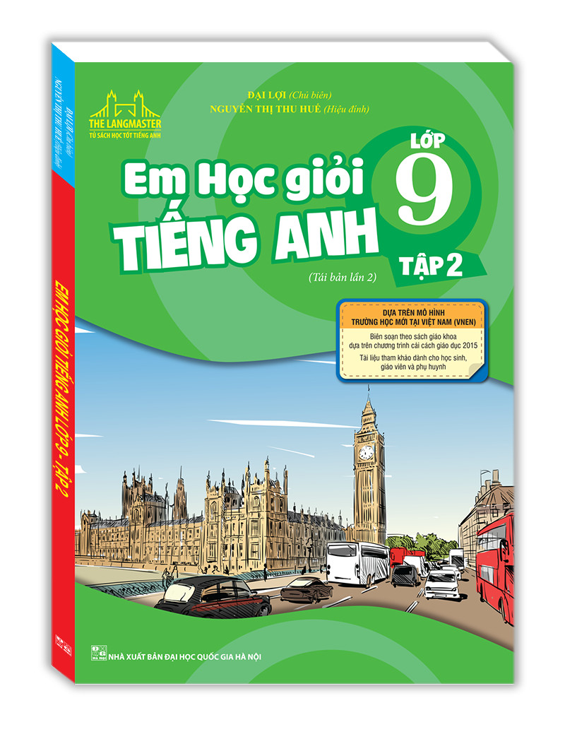 The Langmaster - Em học giỏi tiếng Anh lớp 9 tập 2.Tặng sổ tay