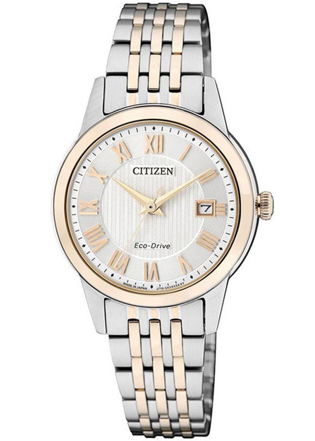 Đồng Hồ Nữ Citizen Dây Thép Không Gỉ FE1084-51A - Mặt Trắng (Sapphire)