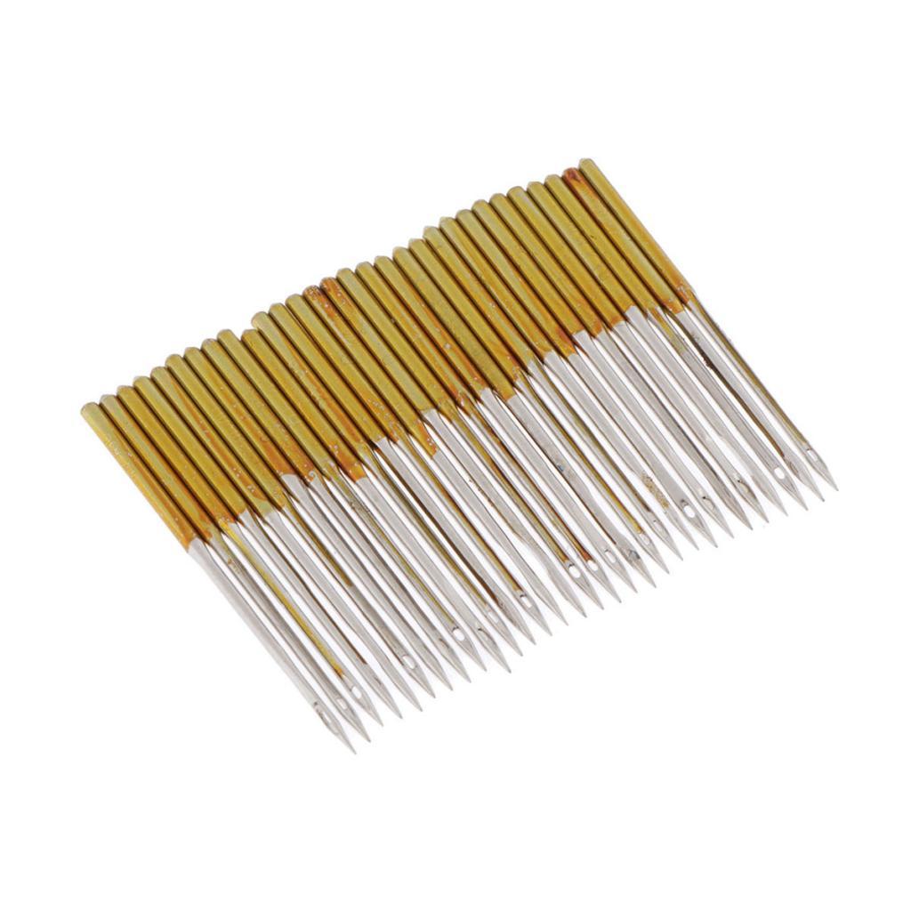 Pack of 30 Domestic Sewing Machine Needle Stainless Steel Anti-jumper Needle