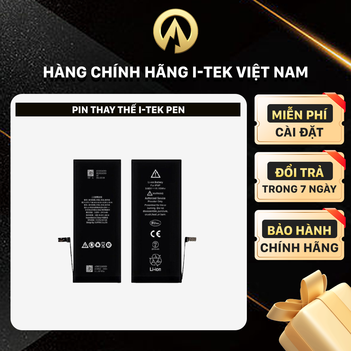 Pin dành cho Bút iTek HÀNG CHÍNH HÃNG