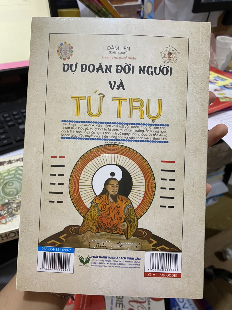 Dự đoán đời người và tứ trụ ( Minh Lâm ) ( tái bản )