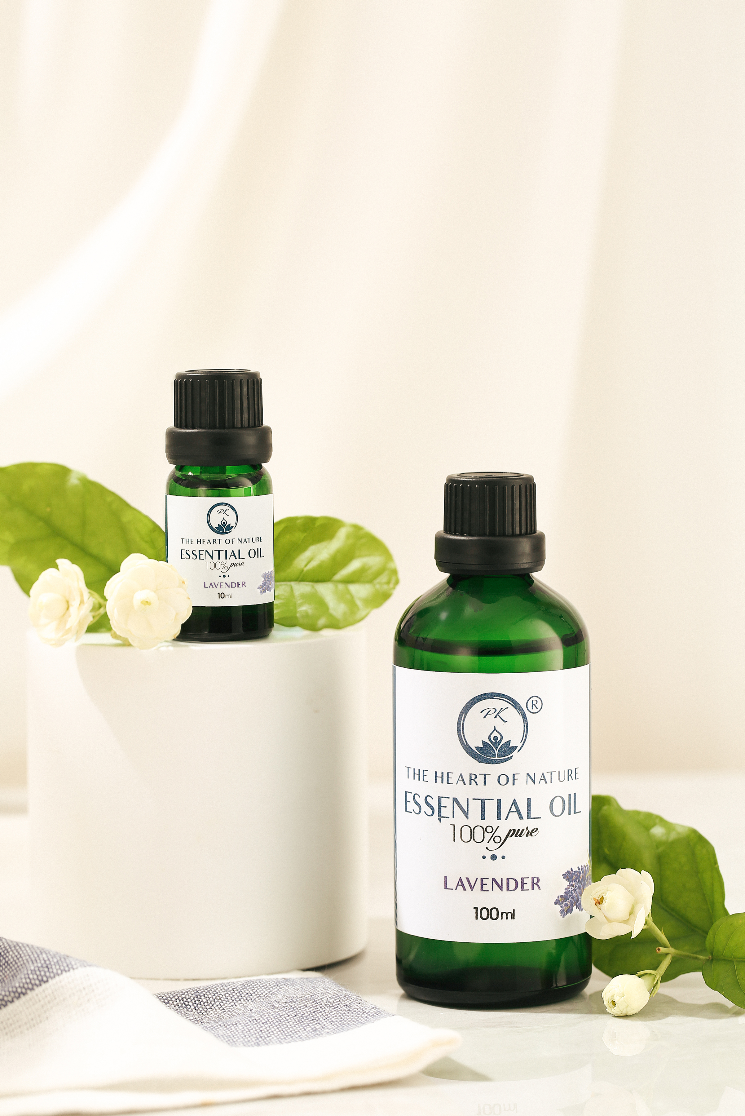 Tinh Dầu Cao Cấp Lavender PK 100ml - Tinh Dầu Oải Hương Thơm Phòng, Đuổi Muỗi, Thư Giãn - Chứng Nhận Hữu Cơ Organic FDA Hoa Kỳ duy nhất Việt Nam