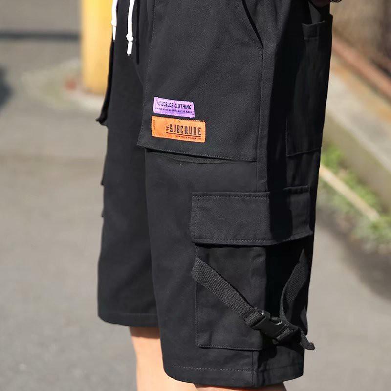 Quần Đùi Nam Dáng Rộng Có Túi Cá Tính