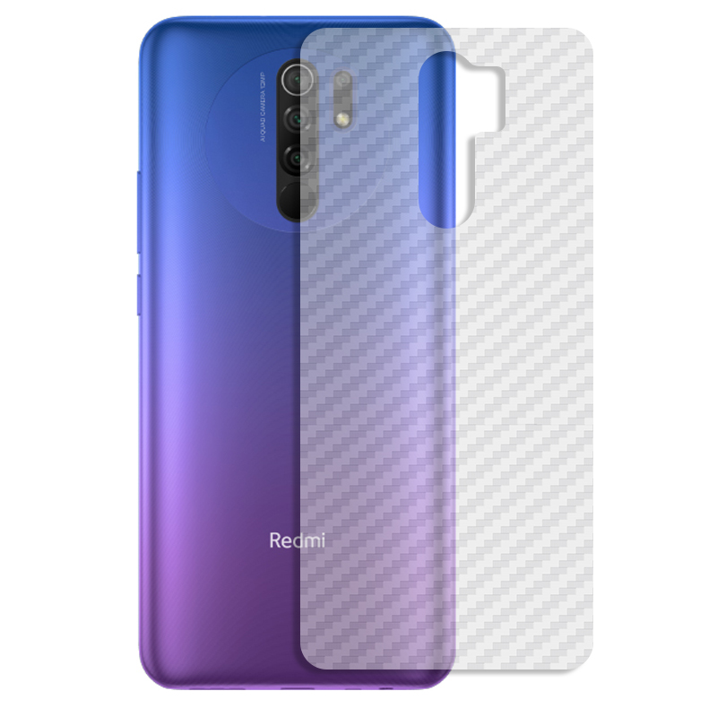 Miếng Dán Mặt Lưng Cacbon Dành Cho Xiaomi Redmi 9- Handtown - Hàng Chính Hãng