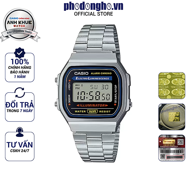 Đồng hồ Casio Nam A168WA-1DF