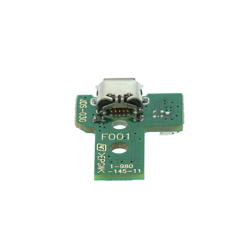 USB Charging Port Board 12 Pin JDS-040 for Playstation 4 + Screwdriver