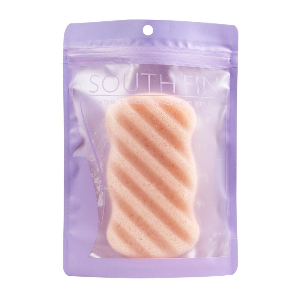 2 Pieces 100% Natural Konjac Soft Puff Face Body Wash Cleaning Sponge