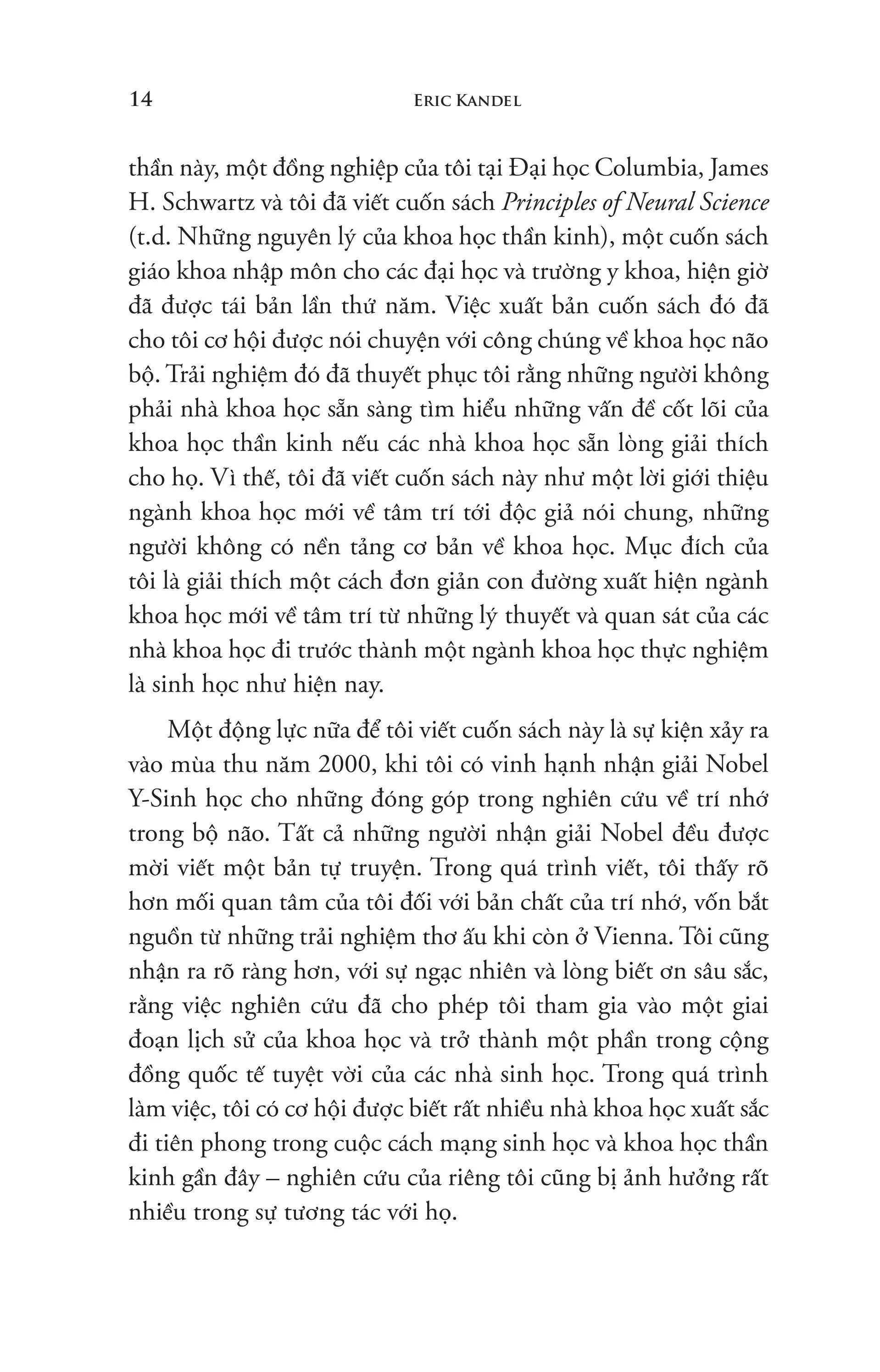 Lần Theo Dấu Ký Ức - Cuộc Cách Mạng Trong Ngành Khoa Học Tâm Trí