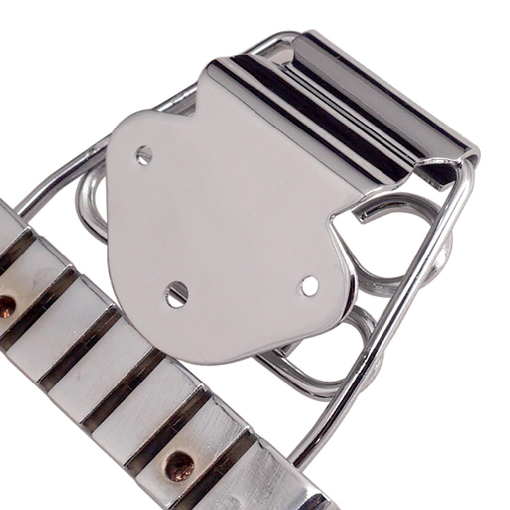 1 Set Tailpiece Bridge& Guitar Bridge for Archtop Jazz Guitar