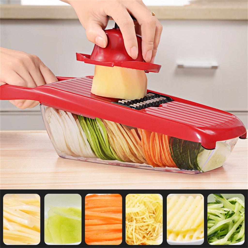 Bộ Dụng Cụ Cắt Gọt Rau Củ Quả Đa Năng 6in1 Máy Thái Rau Củ Quả Đa Năng