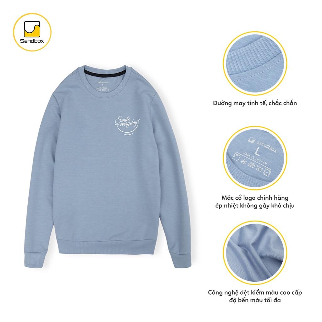 Áo Sweater Nữ SANDBOX Chất liệu Cotton Cao cấp, Mềm mịn, Không Bai xù, Co giãn thoải mái (ANI21001)