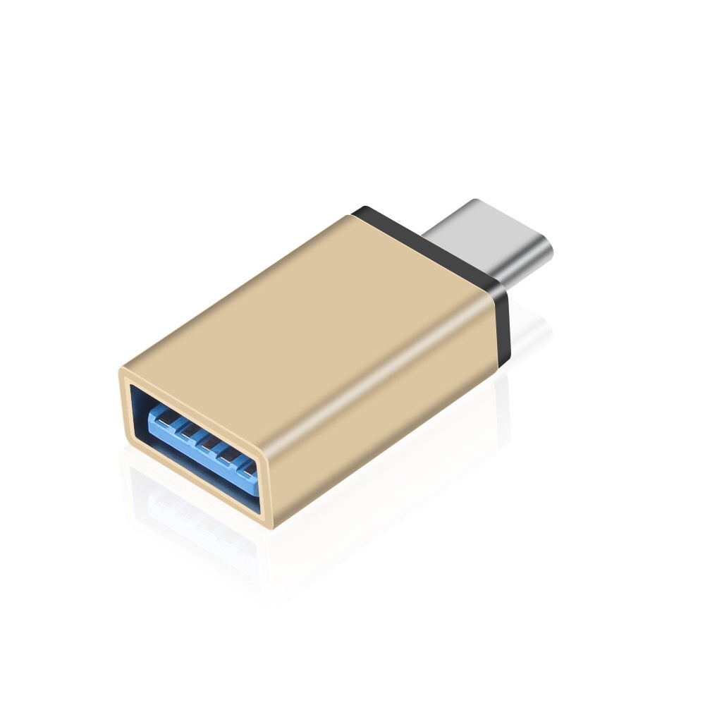 Đầu Chuyển Đổi/ Cổng chuyển/ Hub USB Type C Sang USB 3.0 CV, Tốc Độ Cao, Vỏ Hợp Kim Nhôm, Hỗ Trợ OTG, Truyền Dữ Liệu, Sạc Pin, Nhỏ, Nhẹ, An Toàn, Ổn Định - Hàng Chính Hãng