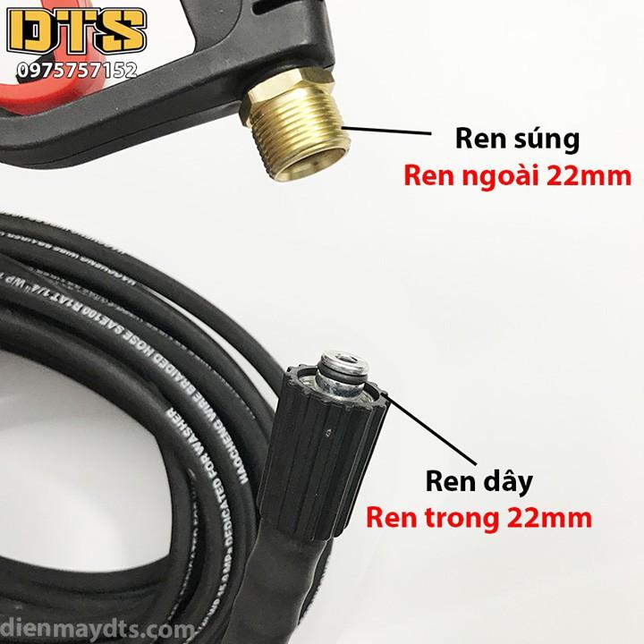 8m dây rửa xe lõi thép áp lực cao cấp