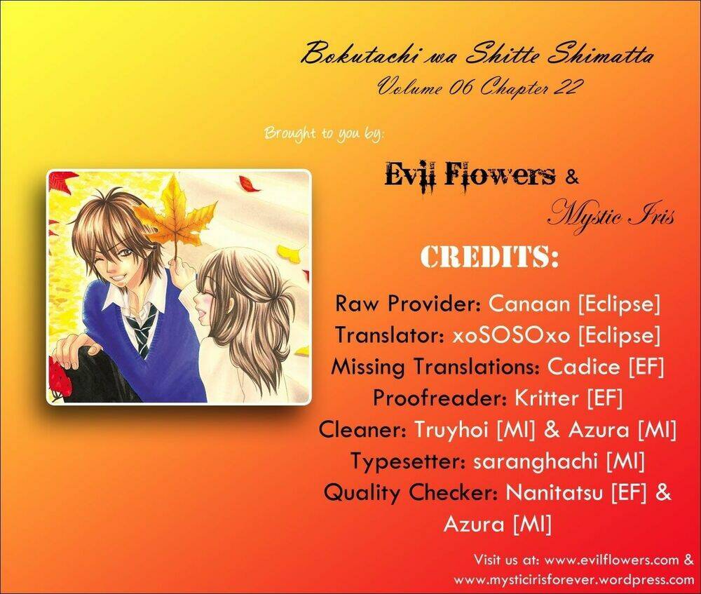 bokutachi wa shitte shimatta chapter 22 1