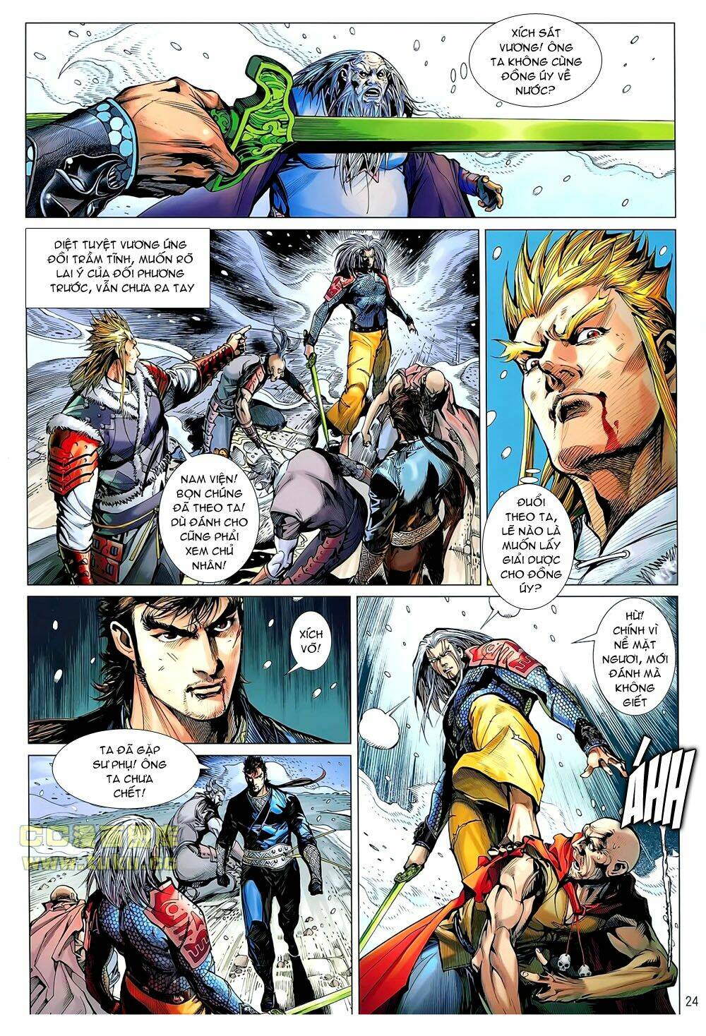 thiết tướng tung hoành (cựu tác) chapter 41 24