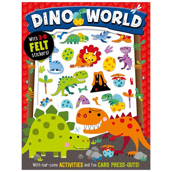 Dino World Activity Book