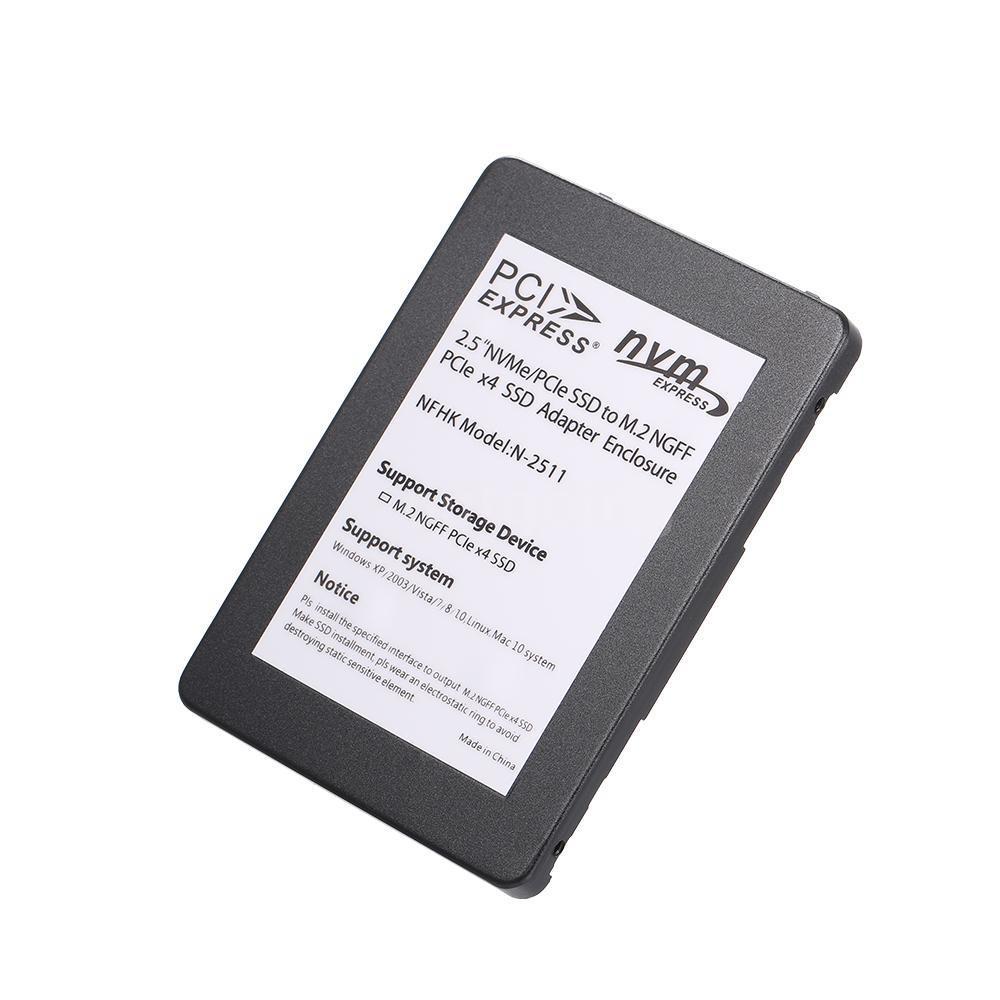 Bộ chuyển đổi ổ cứng 2.5in NVME / PCI-E SSD sang M.2 NGFF PCIe x4 SSD