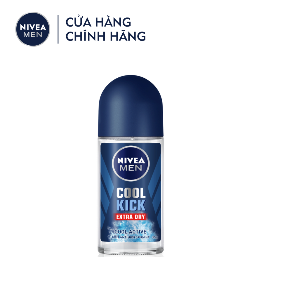 Lăn Ngăn Mùi NIVEA MEN Cool Kick Mát Lạnh - 82886
