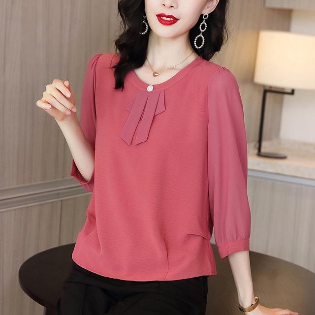 ÁO KIỂU CAO CẤP TAY LỬNG BT62-0920