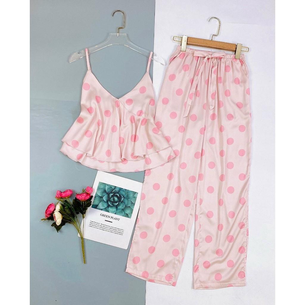 – Đồ mặc nhà Pijama - Lụa Latin may tỉ mỉ