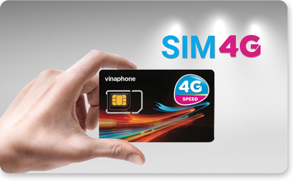 Sim 4G Vinaphone EzCom300Plus, 300GB/1 tháng, Trọn Gói 12 Tháng Không Nạp Tiền, Hàng Chính Hãng